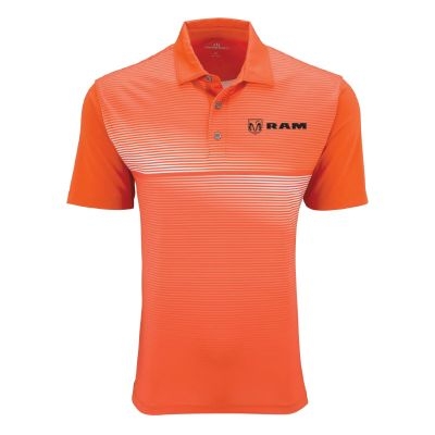 Men's Tilt Stripe Print Polo 