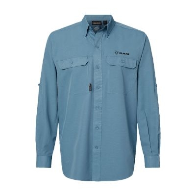 Men's Woven Shirt With Flap Pockets