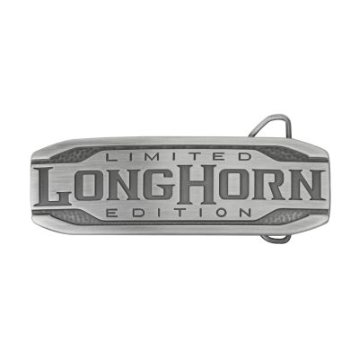 Longhorn Antiqued Belt Buckle