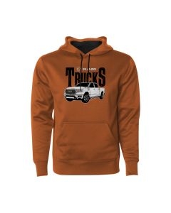 Men's Burnt Orange Hoodie