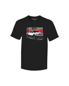 Men's Built To Serve Distressed Truck Graphic T-Shirt